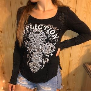 Affliction long sleeve